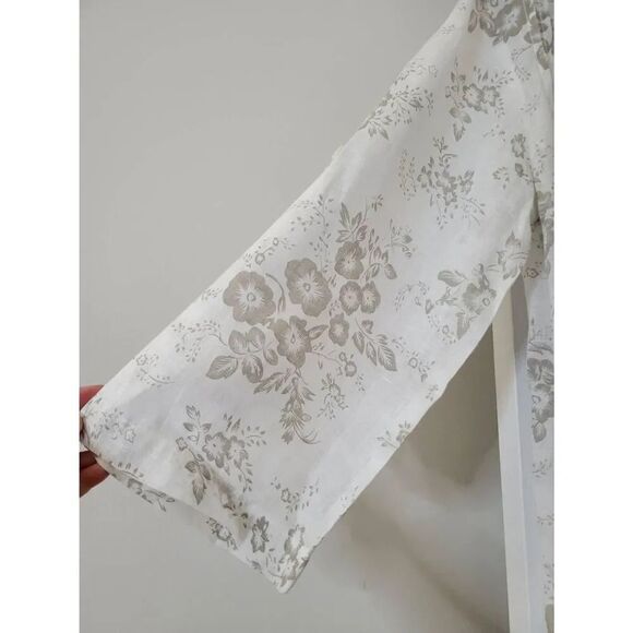 CP SHADES Linen Floral Print Tunic S - Picture 5 of 10